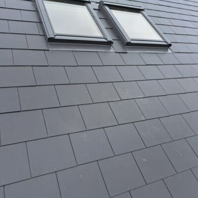 New Roof Installed in Dublin with 2 Skylight Windows