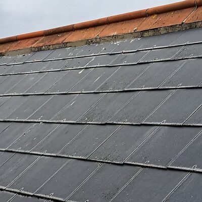 Roof Ridge Tile Repairs and pointing
